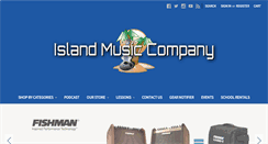 Desktop Screenshot of islandmusicco.com